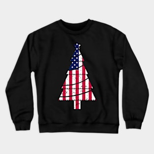 The American Flag Christmas T-shirt Crewneck Sweatshirt